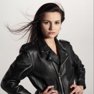 Authentic vintage leather jacket